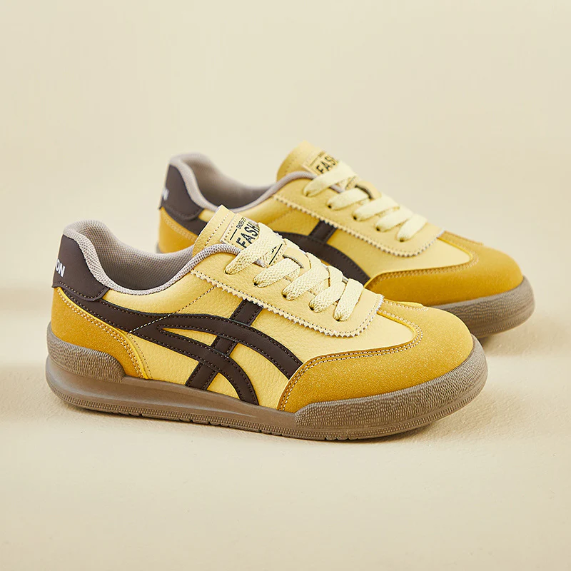 2025 spring white shoes new Korean version ins female students platform heightening sports board shoes casual street shot XFX61 - Deanwangkt