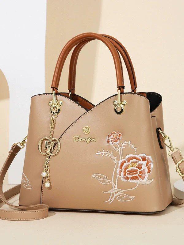 Large capacity tote bag  new fashion versatile women's bag atmospheric high-end single shoulder messenger bag women - Deanwangkt