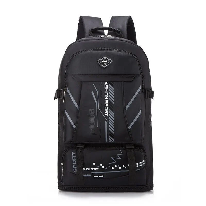 [Scalable] Ultra-Large Capacity Backpack Wear-Resistant Sports Outdoor Travel Bag Men's and Women's Climbing Bags Luggage Backpack - Deanwangkt