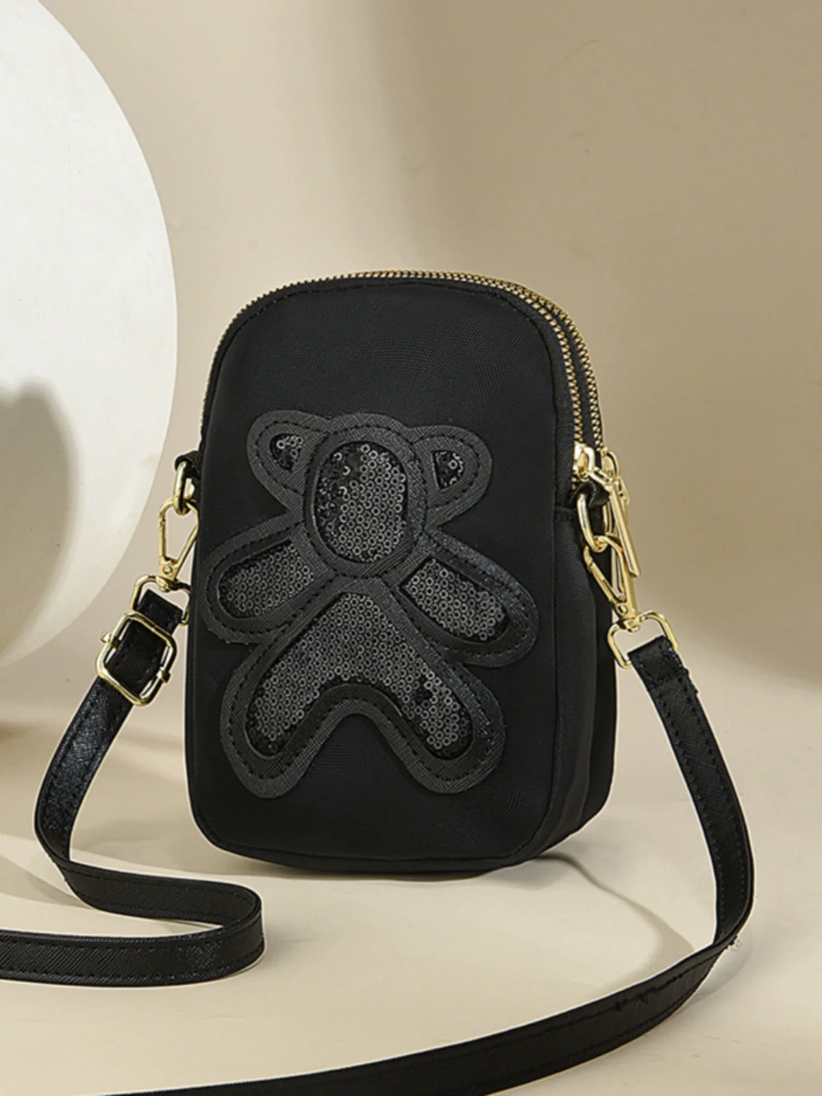 Mobile phone bag women's bag  new fashion versatile small satchel shoulder messenger bag temperament commuter small square bag - Deanwangkt