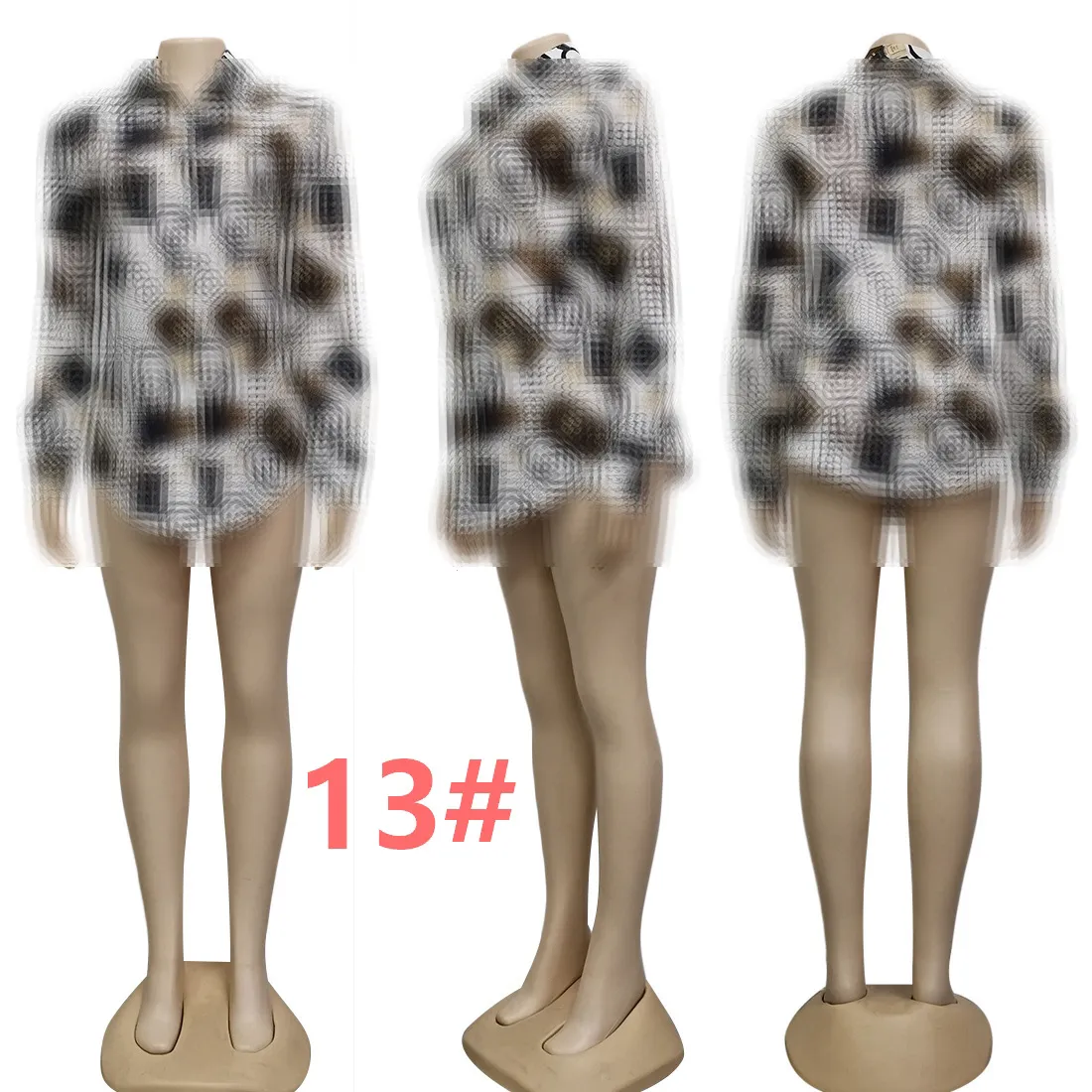 Luxury Women Blouses Shirts Designer Shirt Tops Long Sleeve Slim Fit Shirt Free Ship - Deanwangkt