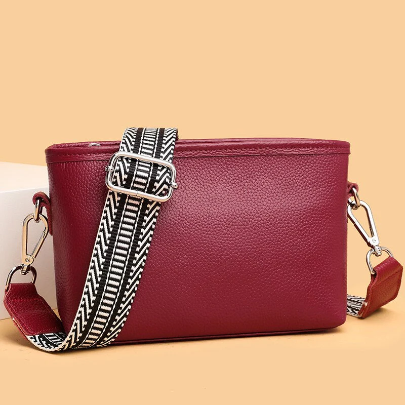 deanwangkt - Handbag Women's Cowhide Small Fashion  New Arrivals Luxury Designer Bag Shoulder Bag Satchel Wallets For Women Shoulder - Deanwangkt