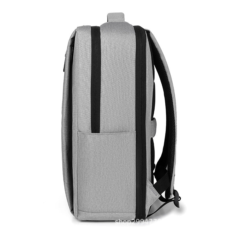 New Scalable Laptop Backpack College Student Large-Capacity Backpack Printed Logo Delivery - Deanwangkt
