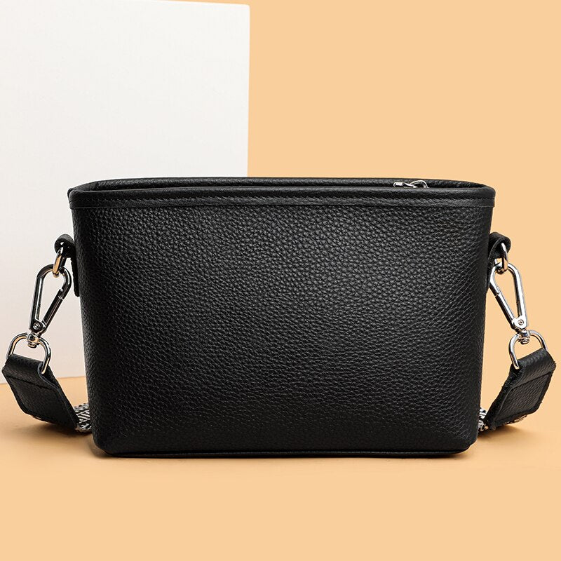 deanwangkt - Handbag Women's Cowhide Small Fashion  New Arrivals Luxury Designer Bag Shoulder Bag Satchel Wallets For Women Shoulder - Deanwangkt