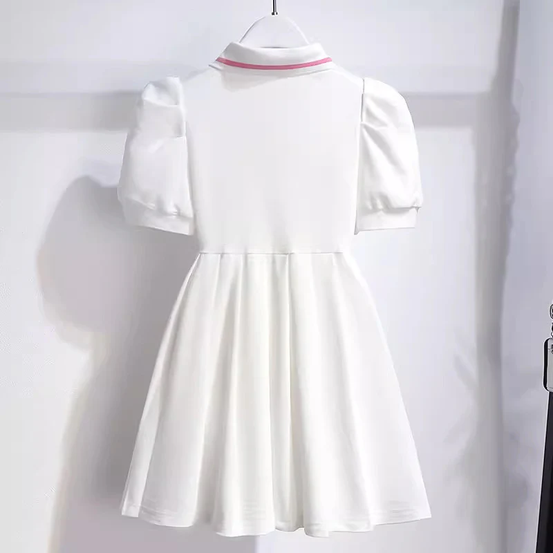 Pleated Skirt Children's Dress  New Fashion Girls Skirt Classic Style Sweet Princess Dress Children's Children's Clothing - Deanwangkt