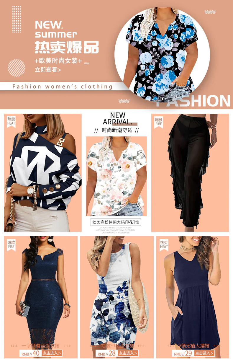 DEANWAQNGKT  European and American Women's Clothing Lace Dress Summer Cross-Border Independent Station Loose Short Sleeve Dress Lace Large Swing Skirt - Deanwangkt