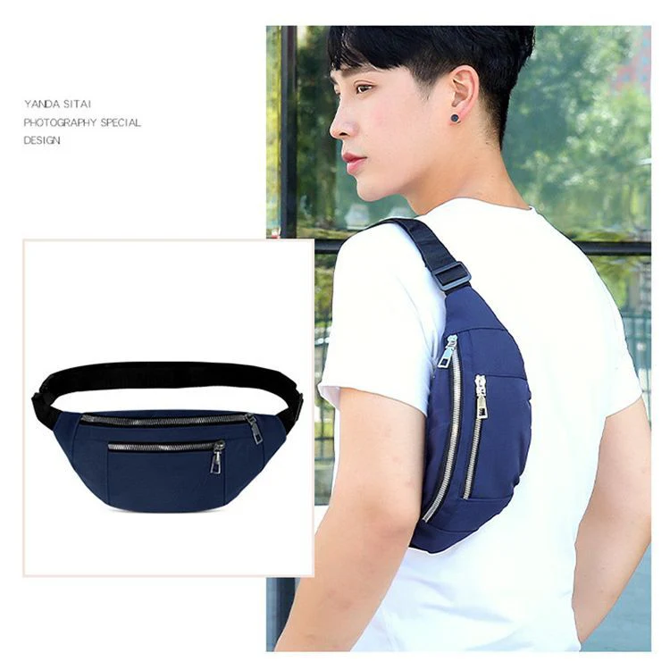 deanwangkt  Men's Belt Bag Outdoor Waterproof Crossbody Bag Multi-Purpose Fashion Women's Chest Bag Trendy Fashion Sports Waist Bag Mobile Phone Bag - Deanwangkt