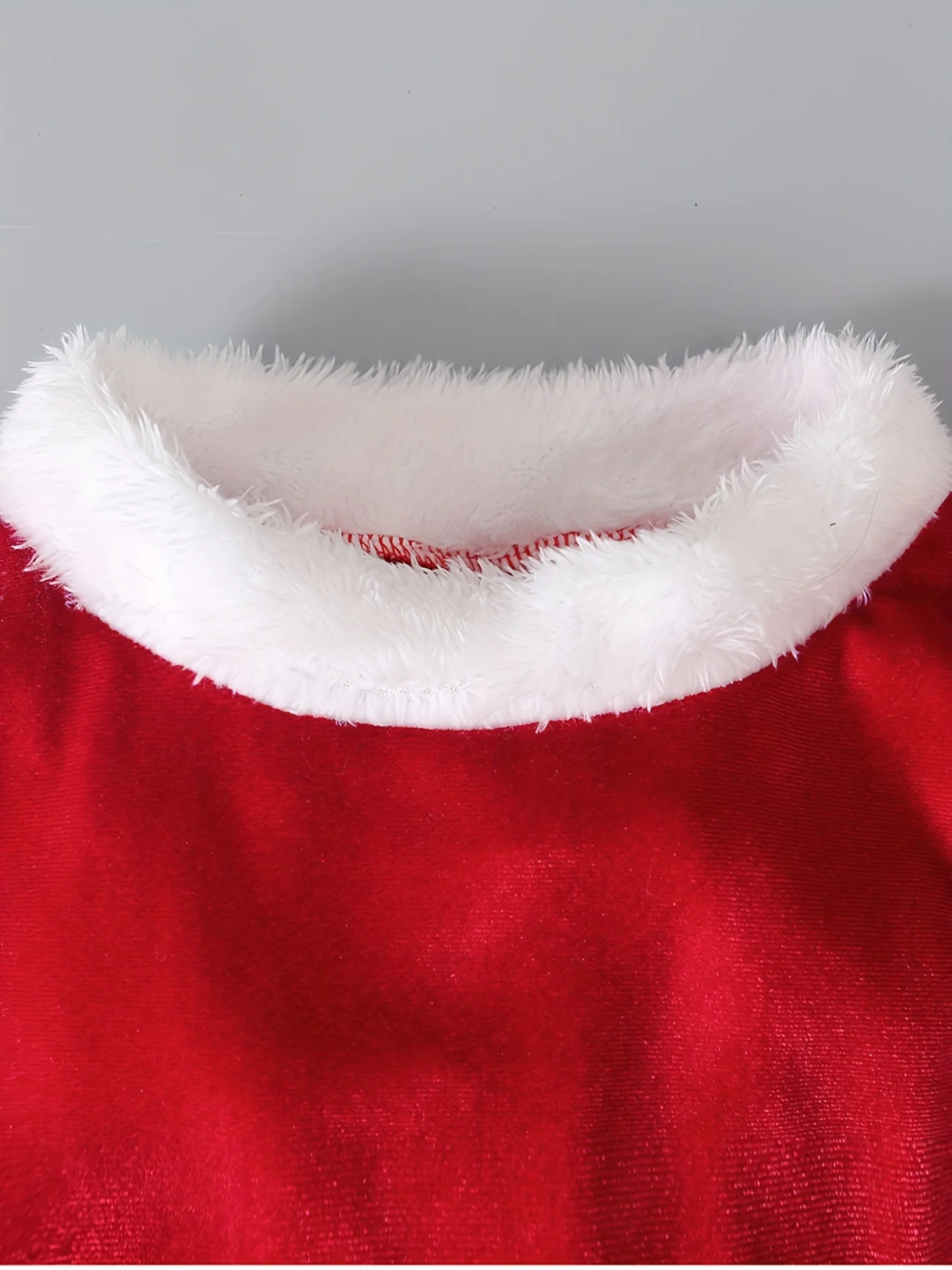 Adorable Little Girl's Festive Red Velvet Holiday Outfit - Long Sleeve Top with Flared Pants, Santa Hat, and Sparkly Details - Perfect for Christmas Parties, Family Photos, and Winter Celebrations - Deanwangkt