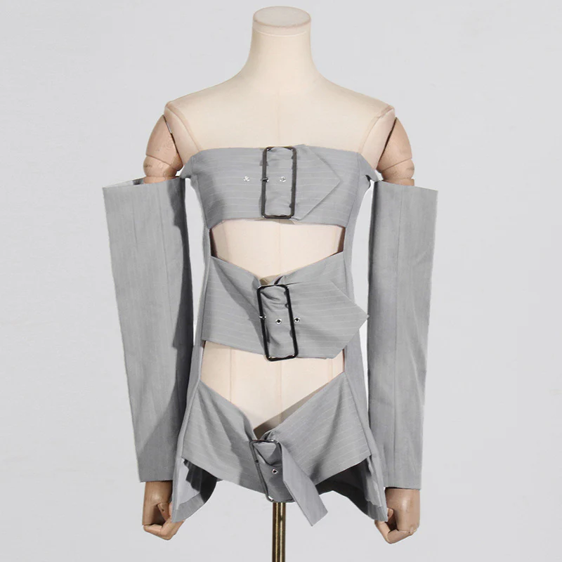 2025 Royal sister style suit women's autumn  new temperament elegant Spice girl hollow top + loose wide-leg pants two-piece set - Deanwangkt