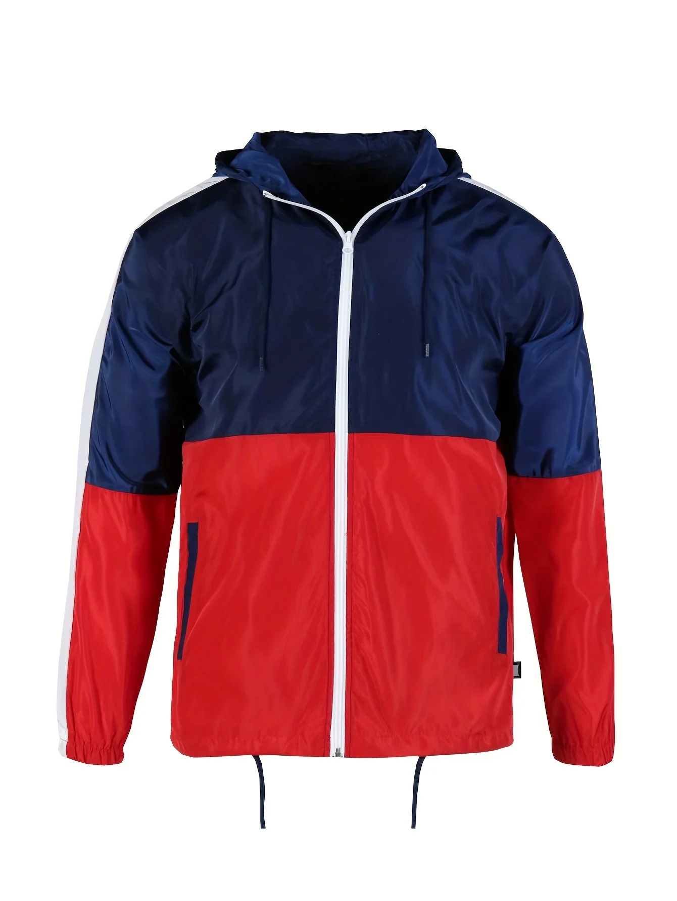 Men's Plus Size Fashion Windbreaker Jacket - Trendy, Oversized Design With Dynamic Style For The Modern Man - Deanwangkt