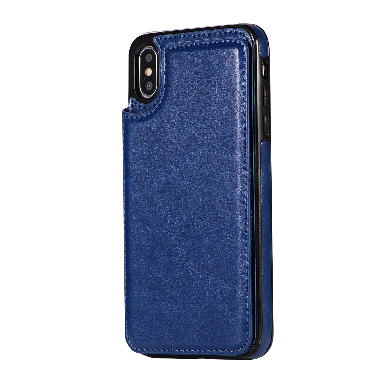 Premium PU Leather Wallet Phone Case with Card Slots and Magnetic Closure - Slim-Fit Design for iPhone 11, 12, 13, 14 Series & More - 4G/5G Compatible - Deanwangkt