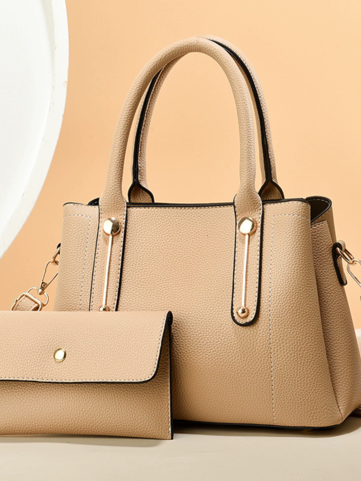 Fashion women's bag  new simple commuter texture large capacity tote bag mother and child bag shoulder messenger bag - Deanwangkt