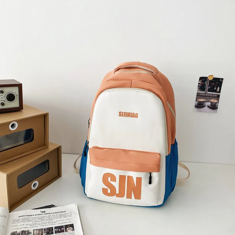 BACK TO SCHOOL  Fashion High-capacity High School SchoolbagGirls Women Travel Mochila Cute Nylon Waterproof Backpack Laptop Rucksack - Deanwangkt