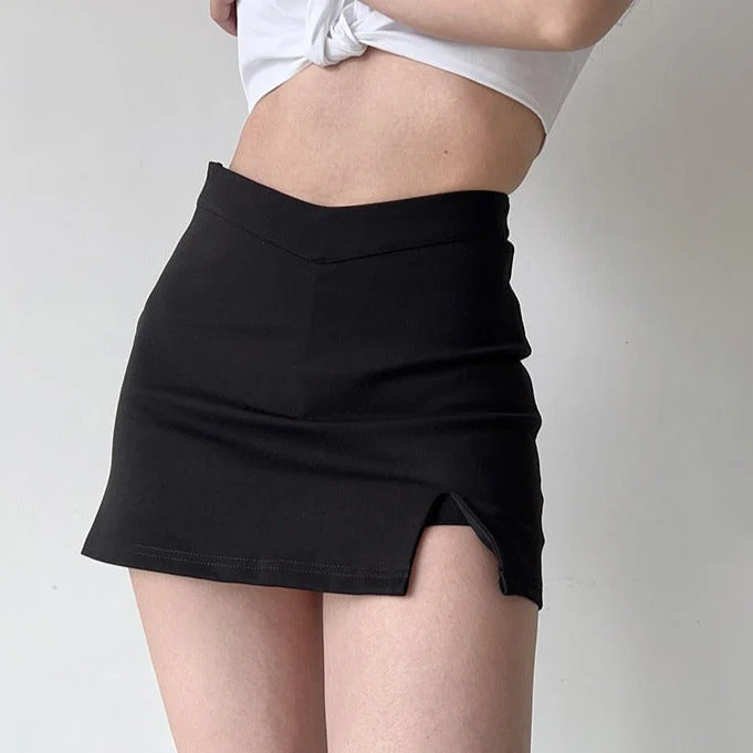 deanwangkt - Chic Moment Mini Skirt - Deanwangkt