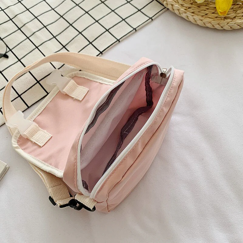 deanwangkt  Japanese Style Small Bag Women Transparent Pockets New Summer Fashion Nylon Bag Crossbody Bags Women Shoulder Bag Bolsa Feminina - Deanwangkt