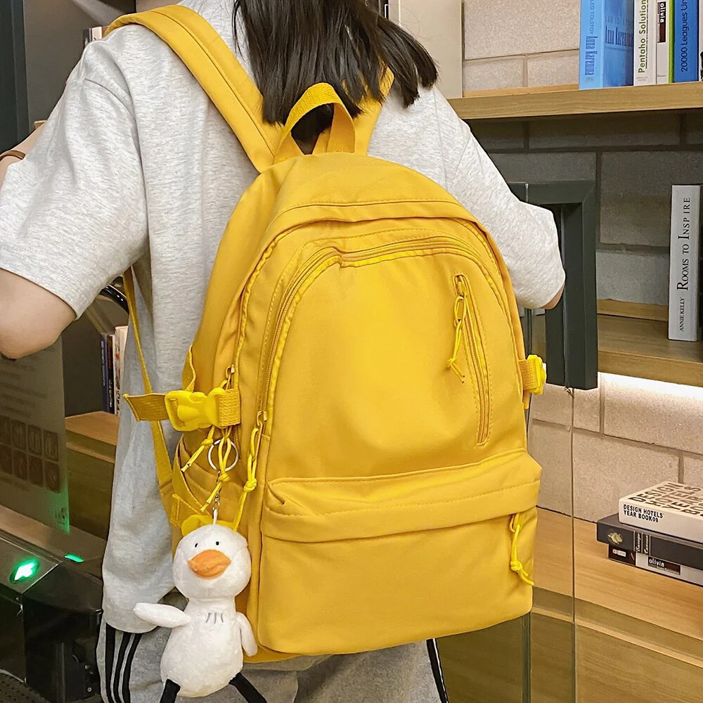 Harajuku Girl Fashion waterproof Bag Women Kawaii Trendy College Student Backpack Lady Cute School Bag Female Cool Book Backpack - Deanwangkt