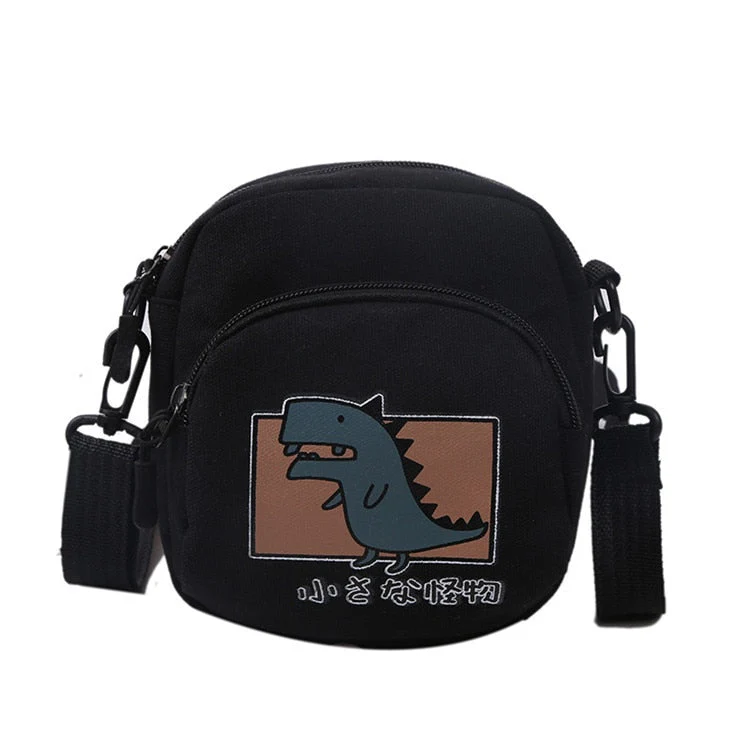deanwangkt Casual Small Bags Womens Cartoon Print Crossbody Bag Girls Little Shoulder Bag For Women Bolso Mujer Student Purses Bags - Deanwangkt