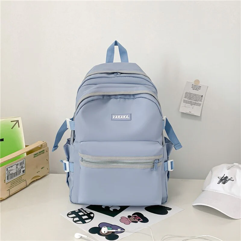 BACK TO COLLEGE   Fashion Women Backpack Teens Girls Bookbag School Bag High School Laptop Rucksack Black Knapsack Lovers Travel Mochila - Deanwangkt