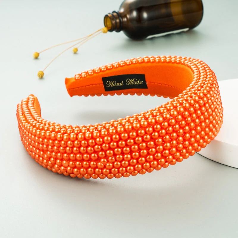 Hotsale New Bling Rhinestone Full Crystal Headbands for Women  Shiny Diamond Bedazzled Designer Tiara Baroque Headband Women - Deanwangkt