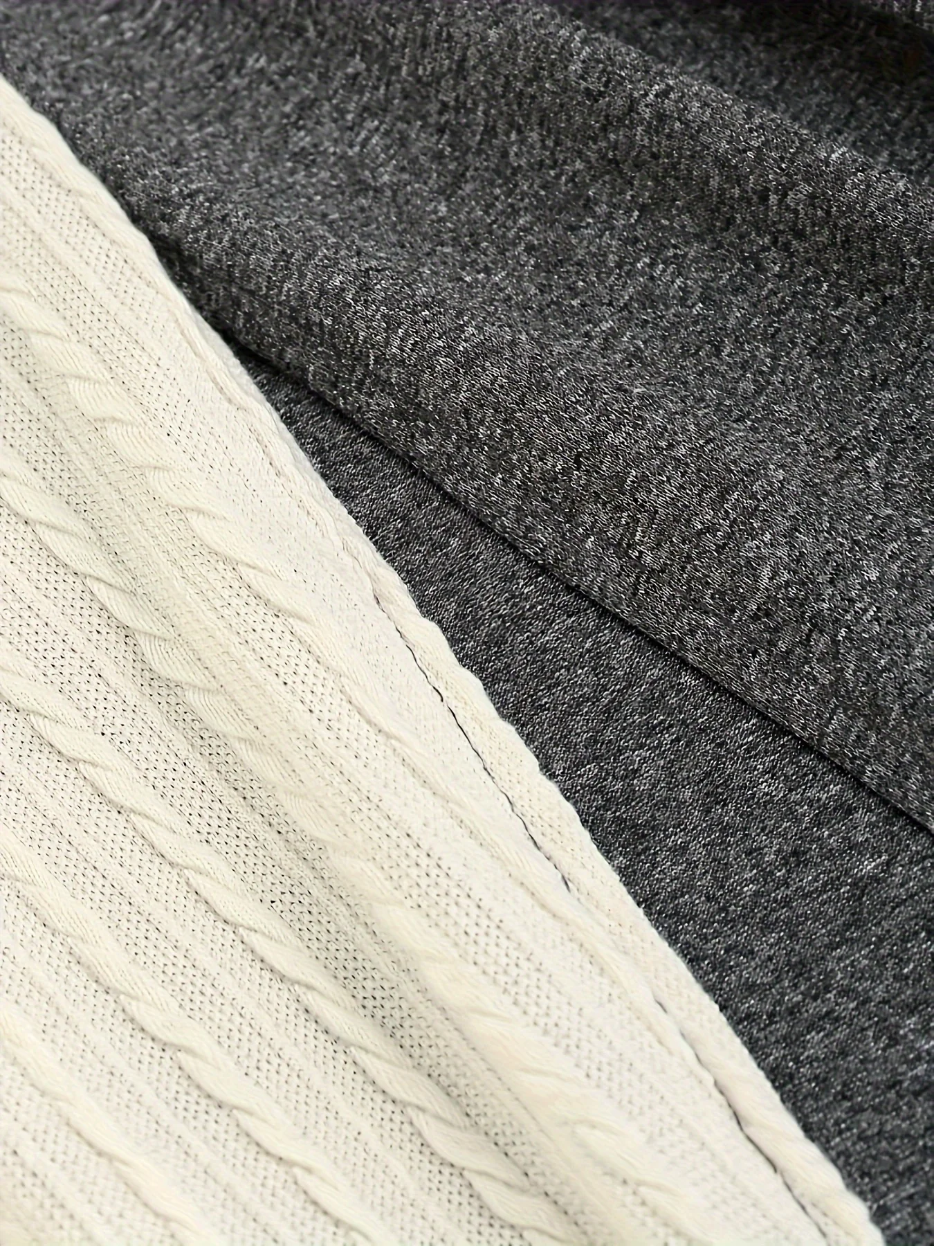 Color Block Lace Up Dress, Casual Long Sleeve Boat Neck Knit Dress For Fall & Winter, Women's Clothing - Deanwangkt