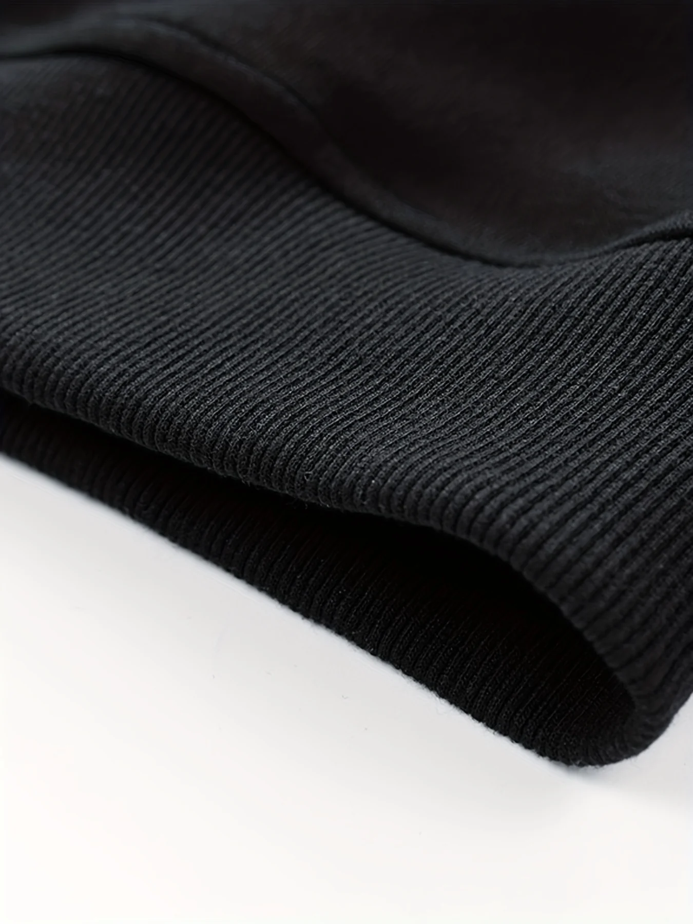 deanwangkt-1 Trendy Hooded Sweatshirt, Men's Casual Slightly Stretch Crew Neck Pullover Sweatshirt For Autumn Winter Streetwear - Deanwangkt