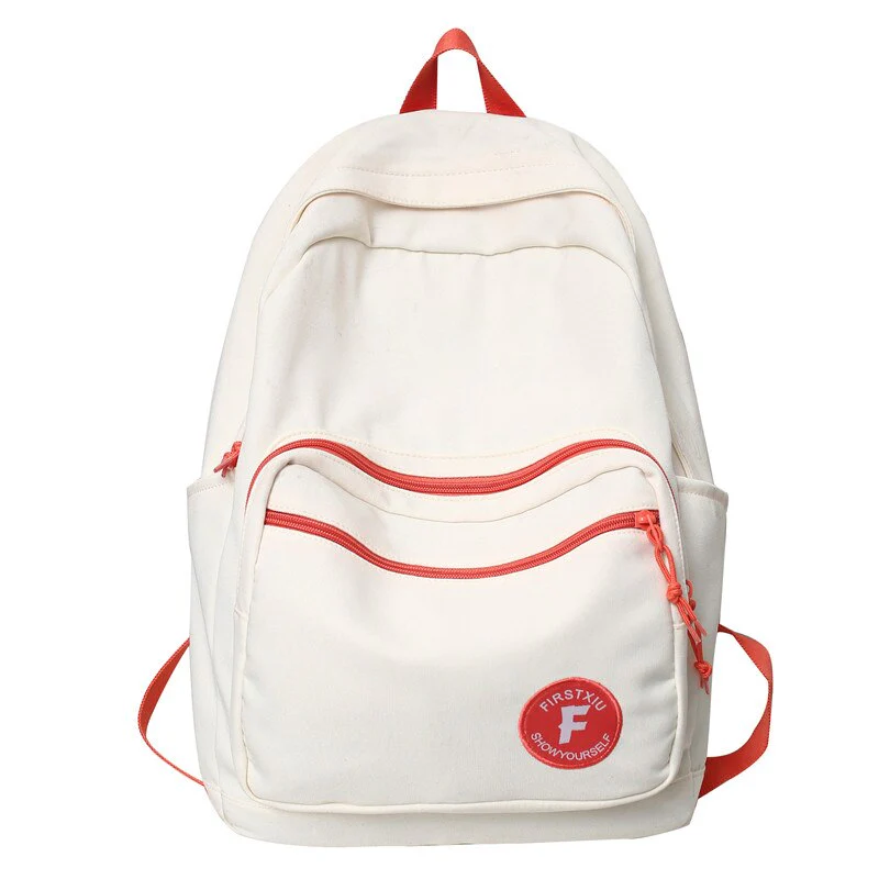 Back to school  Kawaii Rucksack for Teens Girls Fashion Bookbag Cute Backpack New Waterproof High School Boys Black Mochila Schoolbag - Deanwangkt