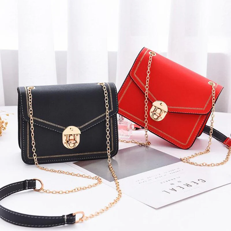 deanwangkt BACK TO COLLEGE    New Summer Women Bags Chain Strap Shoulder Bag Fashion Small Messenger Crossbody Bags for Women Handbag - Deanwangkt