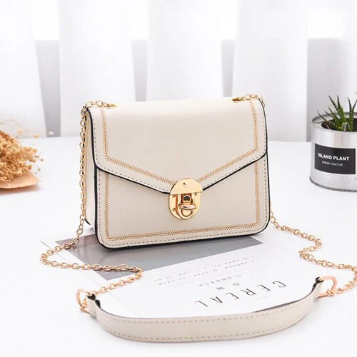 deanwangkt BACK TO COLLEGE    New Summer Women Bags Chain Strap Shoulder Bag Fashion Small Messenger Crossbody Bags for Women Handbag - Deanwangkt