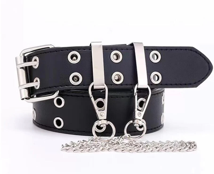 deanwangkt Emo Dark Cyber Y2k Pants Hippie Cargo Bodycon Gothic Punk Alt Baggy Jeans Rivets Black Women Goth Hip Hop Kpop Academia Pants - Deanwangkt