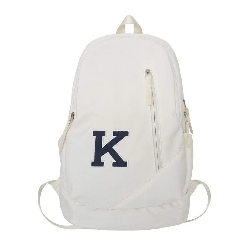 BACK TO COLLEGE   Fashion Large High School Bookbag Rucksack Simple Waterproof Teenager Schoolbag Girls Boy Backpack Nylon Women Mochila - Deanwangkt