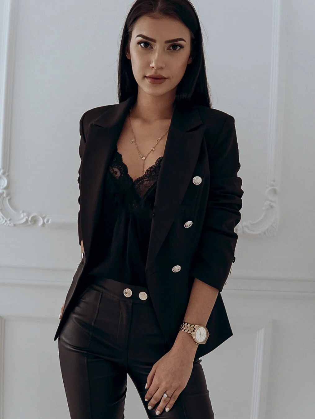 deanwangkt  Spring White Blazer Women's Coat Fashion Woman Jacket Female Coats Autumn Formal Elegant Office Lady Outerwear Clothing - Deanwangkt