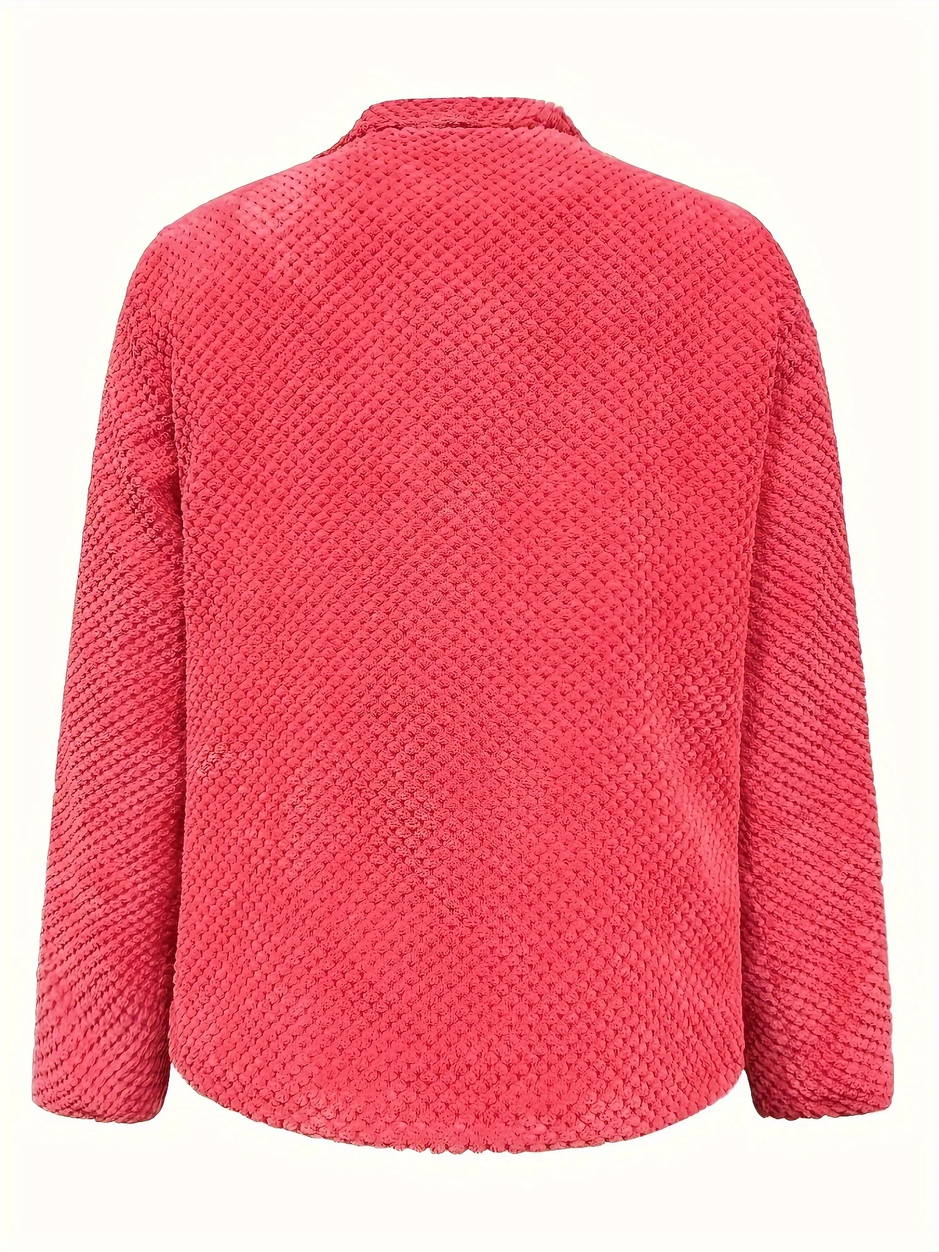 Open Front Lapel Jacket, Casual Long Sleeve Jacket For Fall & Winter, Women's Clothing - Deanwangkt