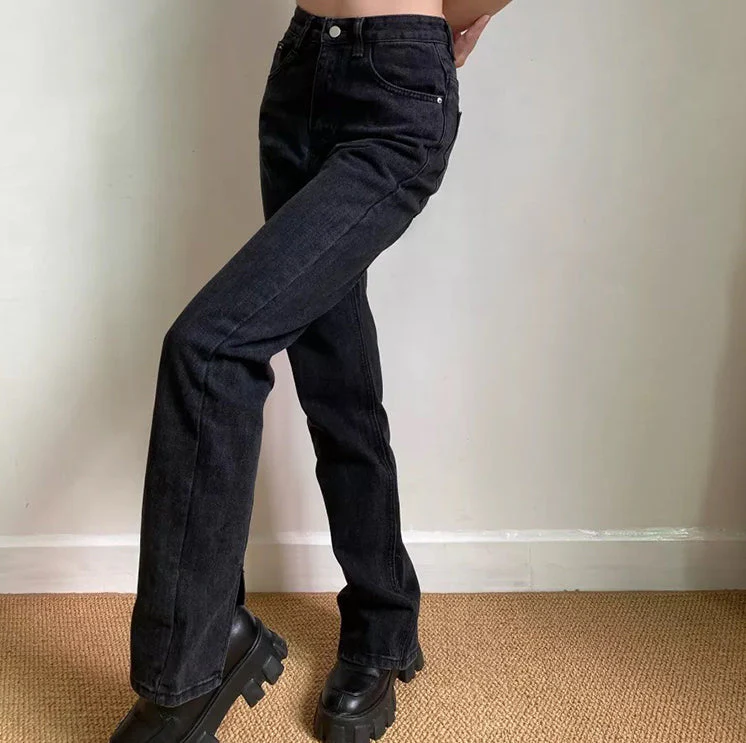 deanwangkt - Key And Lock Straight Jeans - Deanwangkt