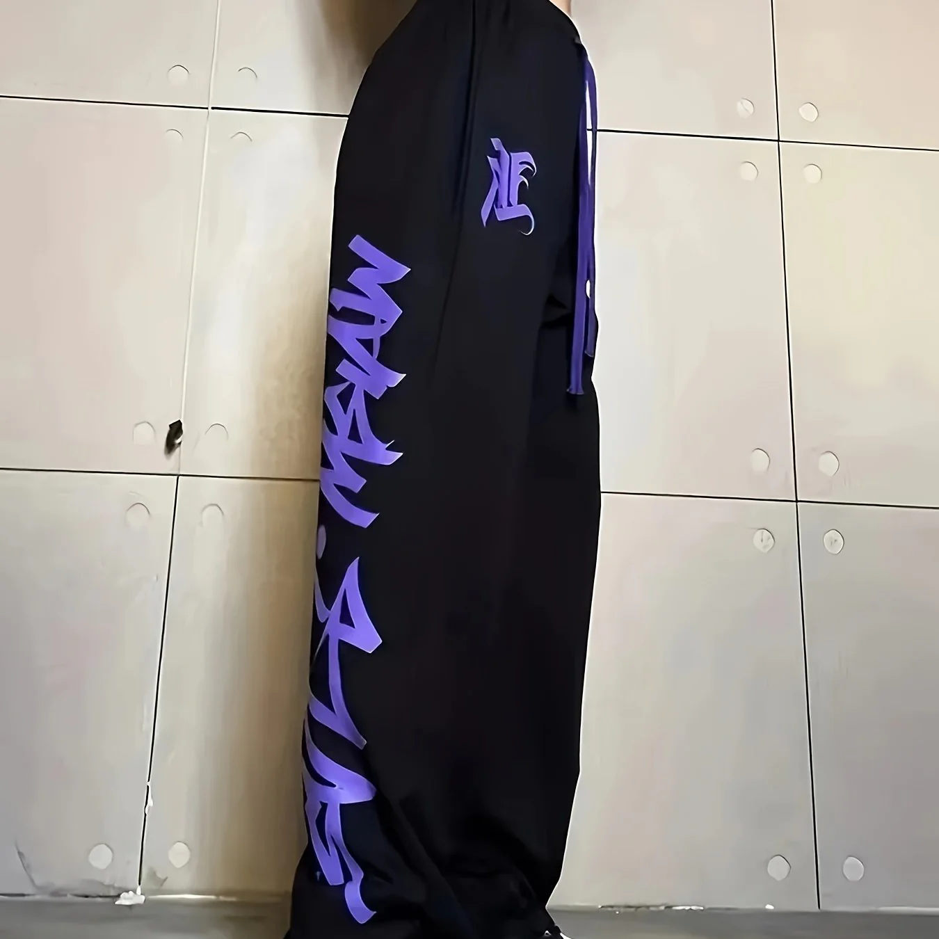 deanwangkt-1  Hip Hop Solid Drawstring Pocket Joggers, Casual Elastic Waist Dancing Pants, Women's Clothing - Deanwangkt