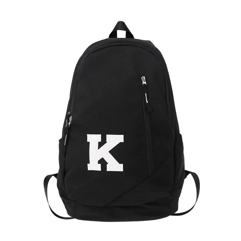 BACK TO COLLEGE   Fashion Large High School Bookbag Rucksack Simple Waterproof Teenager Schoolbag Girls Boy Backpack Nylon Women Mochila - Deanwangkt