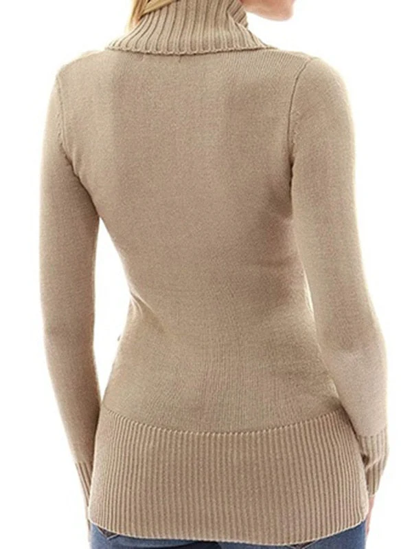 deanwangkt Autumn Winter Sweater Women Two Wear Sexy V-Neck Twisted Jumpers Pullovers Ladies Tops Knitted Sweaters Pull Femme - Deanwangkt