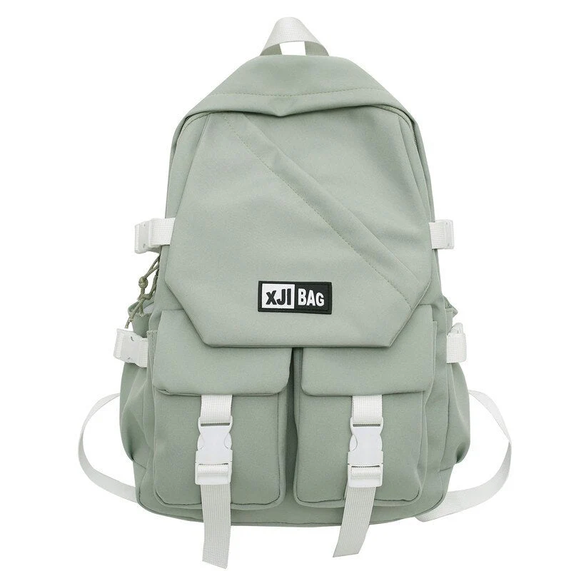 Back to school  Fashion Multi Pockets Men Backpack Black Laptop Mochila Student Bookbag Girl School Bag Lovers Travel Rucksack Women - Deanwangkt