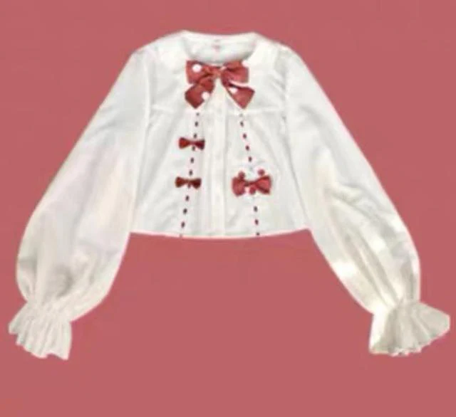 JSK Lolita Dress Victorian Princess Polka Dot Red Kawaii Sleeveless Strap Soft Girly Baby Doll Dresses Kawaii Clothing - Deanwangkt