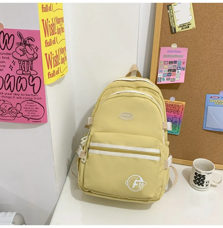 BACK TO SCHOOL  Fashion Cute Girls Bookbag For Teenager Boys Student Shoolbag Kawaii Women Travel Bag Mochila Laptop Backpack College - Deanwangkt