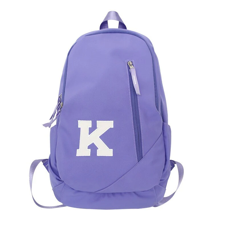 BACK TO COLLEGE   Fashion Large High School Bookbag Rucksack Simple Waterproof Teenager Schoolbag Girls Boy Backpack Nylon Women Mochila - Deanwangkt