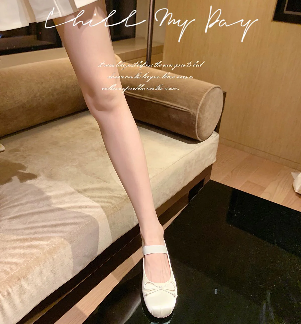 Joskka Women Mary Janes  New In kawaii Designer Replica Shoes y2k Dress Stain Zapatillas De Mujer Ballet Flats - Deanwangkt