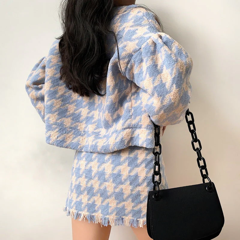 deanwangkt - Cherie Houndstooth Set - Deanwangkt