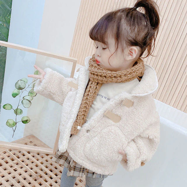 deanwangkt new Baby Girl Boy winter Spring Autumn Plush Coats Jackets Fashion cotton down Kids Children Overwear Clothes - Deanwangkt