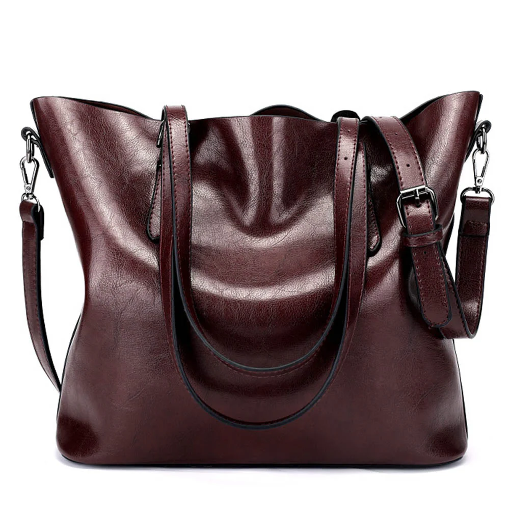 deanwangkt Shoulder Bags Women Famous Brand Luxury Handbag Women Bags Designer Shoulder Crossbody Bag Soft Leather Handbag Vintage Bag Tote - Deanwangkt