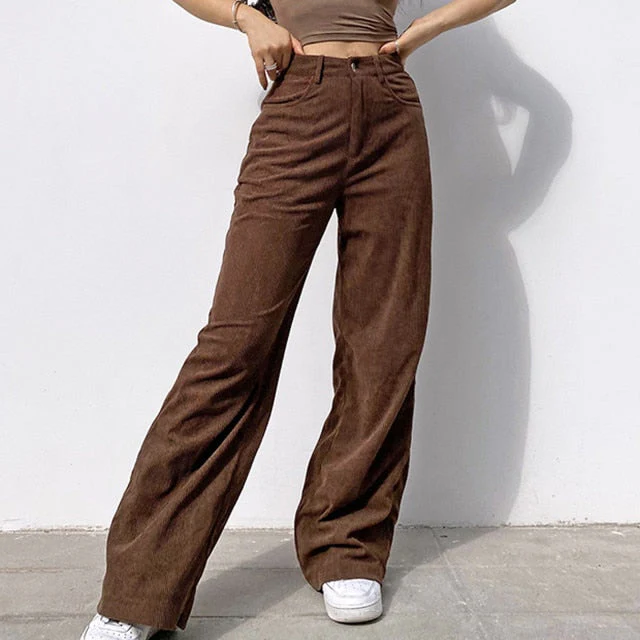 deanwangkt  New Spring Fashion Jeans Women Pants Solid Mid Waisted Wide Leg Pants Straight  Casual Baggy Trousers Jean Femme - Deanwangkt