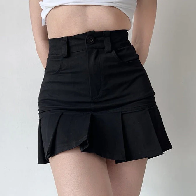 deanwangkt - Tessa Pleated Skirt - Deanwangkt