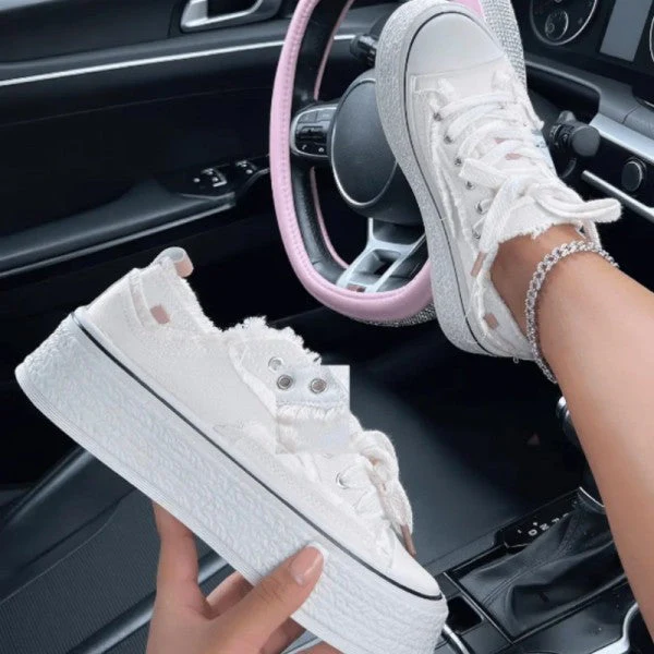 deanwangkt - Pink Casual Patchwork Frenulum Contrast Round Comfortable Out Door Shoes - Deanwangkt