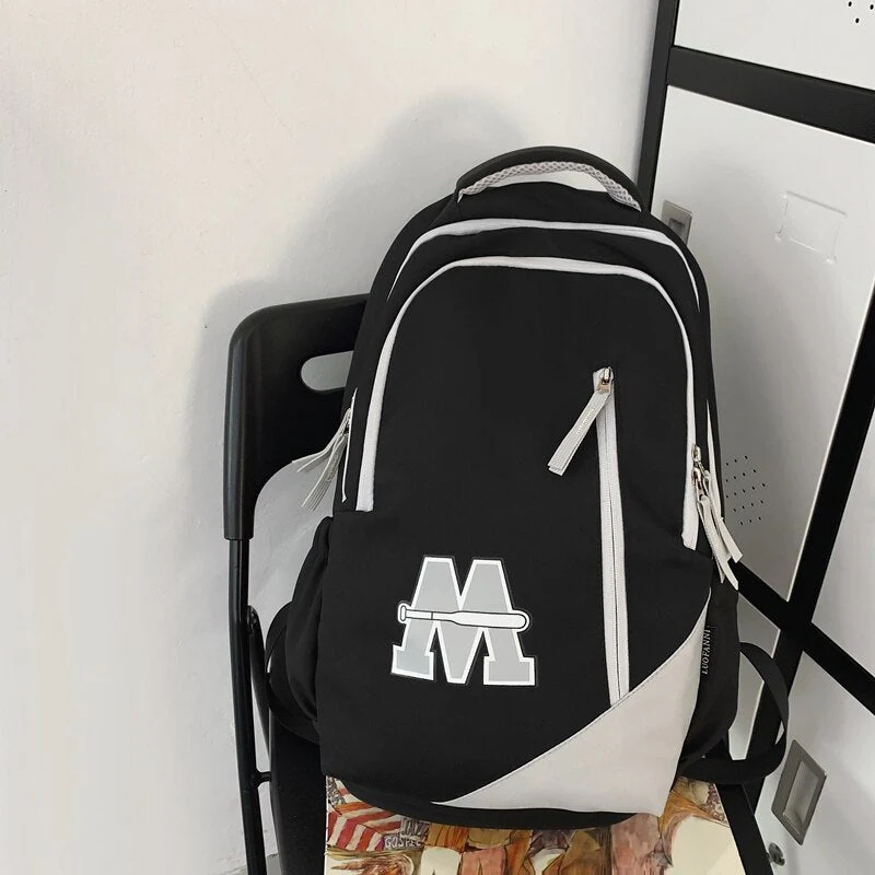 Back to school  Fashion Women Travel Mochila High-capacity High School Backpack Waterproof Girls Boys Bookbag College Laptop Rucksack - Deanwangkt