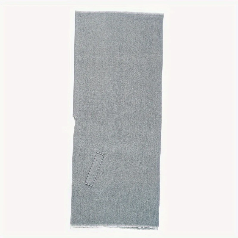 Women's Solid Color Cross Cardigan Poncho Imitation Cashmere Thickened Soft Warm Large Shawl Autumn Winter Windproof Blanket Shawl - Deanwangkt