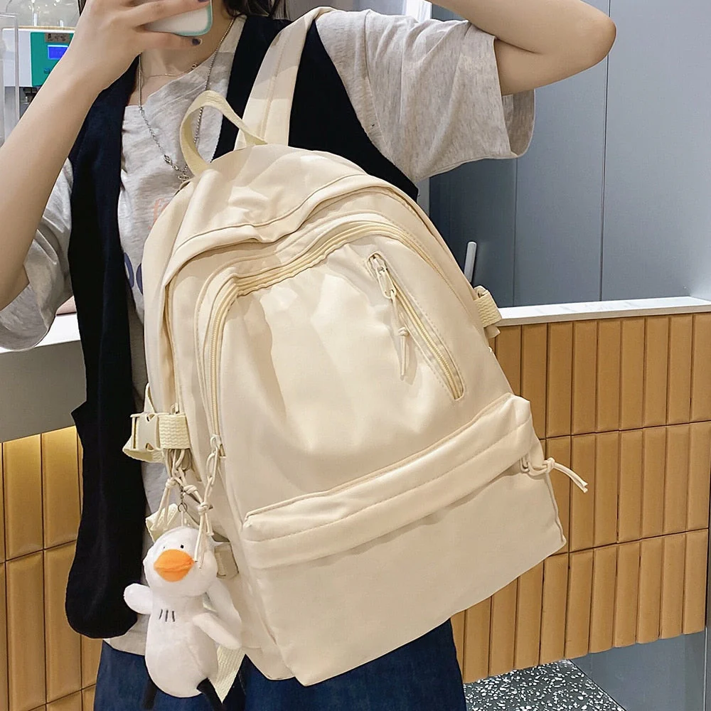 Harajuku Girl Fashion waterproof Bag Women Kawaii Trendy College Student Backpack Lady Cute School Bag Female Cool Book Backpack - Deanwangkt